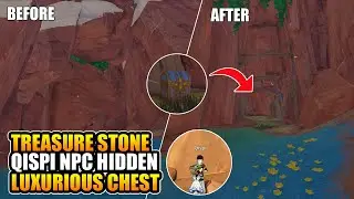 Treasure Stone Qispi NPC Hidden Luxurious Chest Teticpac Peak Genshin Impact 5.0