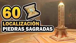 🪞LOCALIZACIÓN DE TODAS LAS 60 PIEDRAS SAGRADAS + 10 OBELISCOS PRIMIGENIOS【GENSHIN IMPACT 3.1】