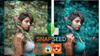 Snapseed Dark Blue Photo Editing Trick😱 || Snapseed Photo Editing 