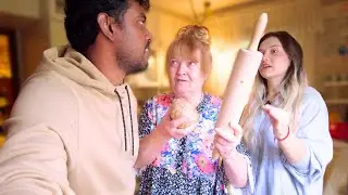 She thinks she can Cook Indian Food.