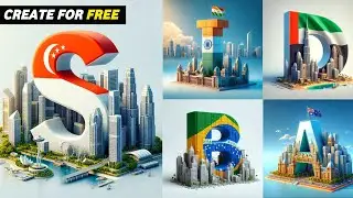 How To Make AI Trending Letter Logo Design For Free || AI Graphics Design