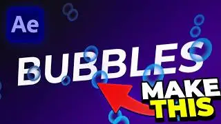 How to Create a Bubbles Effect Background in After Effects