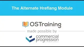 Lesson #6: The Alternate Hreflang Module in Drupal 8