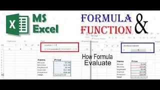 How to use formula and functions in MS Excel | Excel built in functions