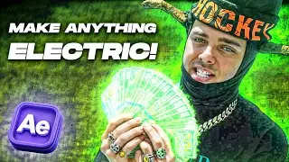 How to create ELECTRICITY GLOWING OUTLINE EFFECT - After Effects Tutorial