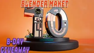 GET 10 PRO  PAID ADDONS FREE! BLENDER MARKET B DAY GIVE-AWAY NOW