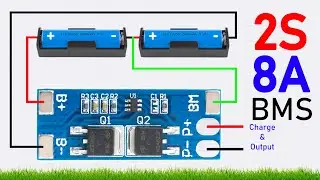 Ultimate Guide to 2S 8A Li-ion Battery Protection Board: 7.4V/8.4V 18650 BMS PCM Explained