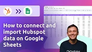 Connect and Export HubSpot Data to Google Sheets | Tutorial (2024)