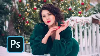 Christmas Photo Edit in Camera Raw Filter - Photoshop Tutorial