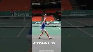 Hamad Medjedovic Forehand (21 yo | ATP No 110 | NextGen ATP Finals Winner)