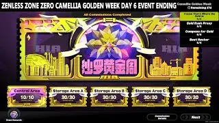 Zenless Zone Zero Camellia Golden Week Day 6 : Event Ending Gameplay Guide