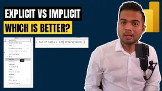 Implicit VS Explicit Measures - Whats the difference? // Beginners Guide to Power BI in 2021