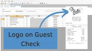 Add a Logo on Guest Check Headers in Simphony