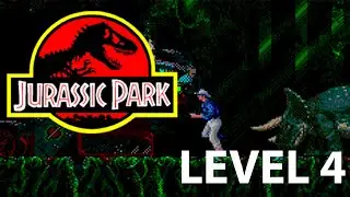 [Sega Genesis] - Jurassic Park - Level 4 - Pump House (Dr. Grant)