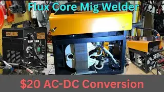 Harbor Freight and Amazon Flux Core MIG welder $20 Upgrade from Ad-DC for 90A and 130Amp