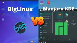 BigLinux VS Manjaro KDE (RAM Consumption)