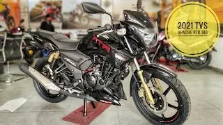 2021 TVS Apache RTR 180 Detailed Review in Hindi / whats New / All Features / Price /