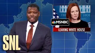 Weekend Update: First Amazon Union Formed, Jen Psaki to Leave White House - SNL