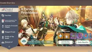 A Parade of Providence [act 3] ▢ Gatherings and Partings [GENSHIN IMPACT]