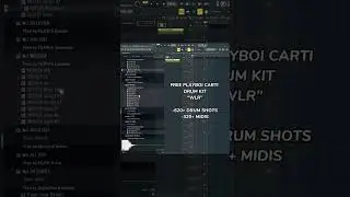 FREE DRUM KIT OUT NOW! On The Channel! #flstudio #producer
