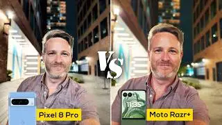 Motorola Razr+ (Razr 50 Ultra) versus Pixel 8 Pro camera comparison