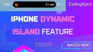 Apple Dynamic Island feature #apple #iphone #dynamicisland
