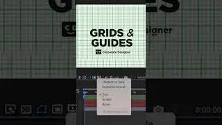 How to get rid of or bring up grids and guides in #adobeaftereffects #aftereffectshelp #aetutorial