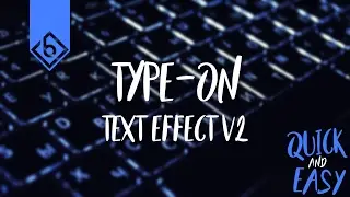 Quick & Easy Way To Create Type-On Text Effect V2 - Sony Vegas Tutorial