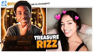 Omegle, BUT I use my TREASURE RIZZ...