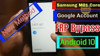 Samsung M01 Core Frp Bypass 