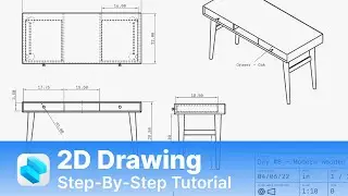 Create 2D Manufacture Drawings in Shapr3D | Day #10: Learn Shapr3D in 10 Days for Beginners!