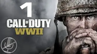 Call of Duty WW2 Прохождение Без Комментариев На Русском На ПК Часть 1 — День Высадки