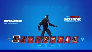 How To Get Black Panther Skins NOW FREE In Fortnite! (Free Marvel: Royalty & Warriors Pack)