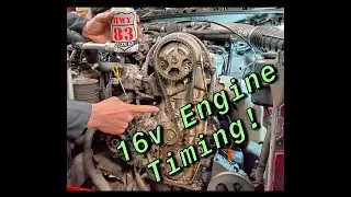 Engine Timing 16 Valve 1.6L GEO TRACKER SUZUKI SIDEKICK 