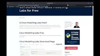 How to get Cisco Modelling Labs (CML) for FREE!