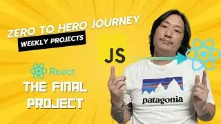 The Final Project (Landing Page and Chat App with React) | JavaScript JOB READY Free Course (2024)