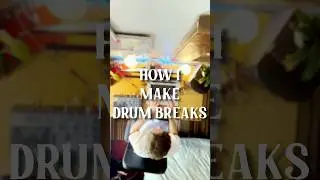 how i make hard drum breaks 🥁 🔥 #beatmaker #musicproducer #drumbreak