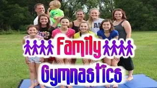 Family Gymnastics Challenge!