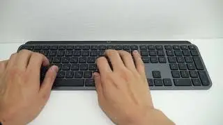 【レビュー】ロジクール MX KEYS Sの打鍵音はこんな感じ
