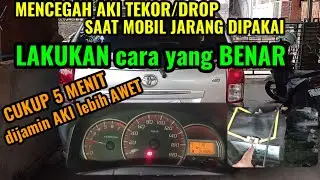 MENCEGAH AKI TEKOR ATAU DROP KETIKA MOBIL JARANG DIPAKAI I CARA AGAR AKI AWET TIDAK CEPAT TEKOR/SOAK