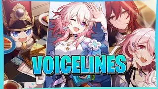 March 7th Talks About Others | ft Welt, Himeko, Dan Heng| Honkai Star Rail Voice Lines