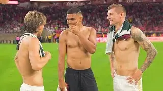 The day Modrić, Kroos and Casemiro met again in 2023