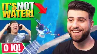Reacting to 0 IQ Fortnite Plays...