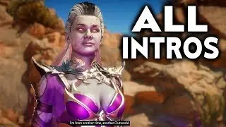 MORTAL KOMBAT 11 Sindel All Intros Dialogue Character Banter MK11