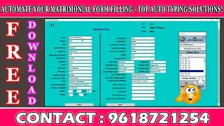 "Automate Your Matrimonial Form Filling - Top Auto Typing Solution!"