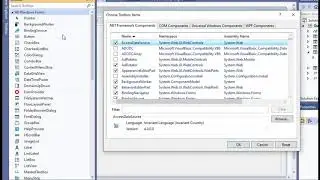 Visual Studio 2019 winform designer toolbox empty problem!