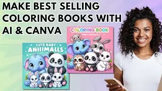 How to Make Coloring Books Using AI, Bing Image Creator