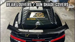 EOS Rear Louvers / Sun Shade Cover for 6thGen Camaro