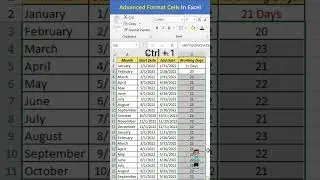 Excel Interview Question Format Cells in excel 