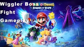 Mario and Rabbids: Sparks of Hope - Wiggler Boss Fight | Gameplay Ubisoft Forward